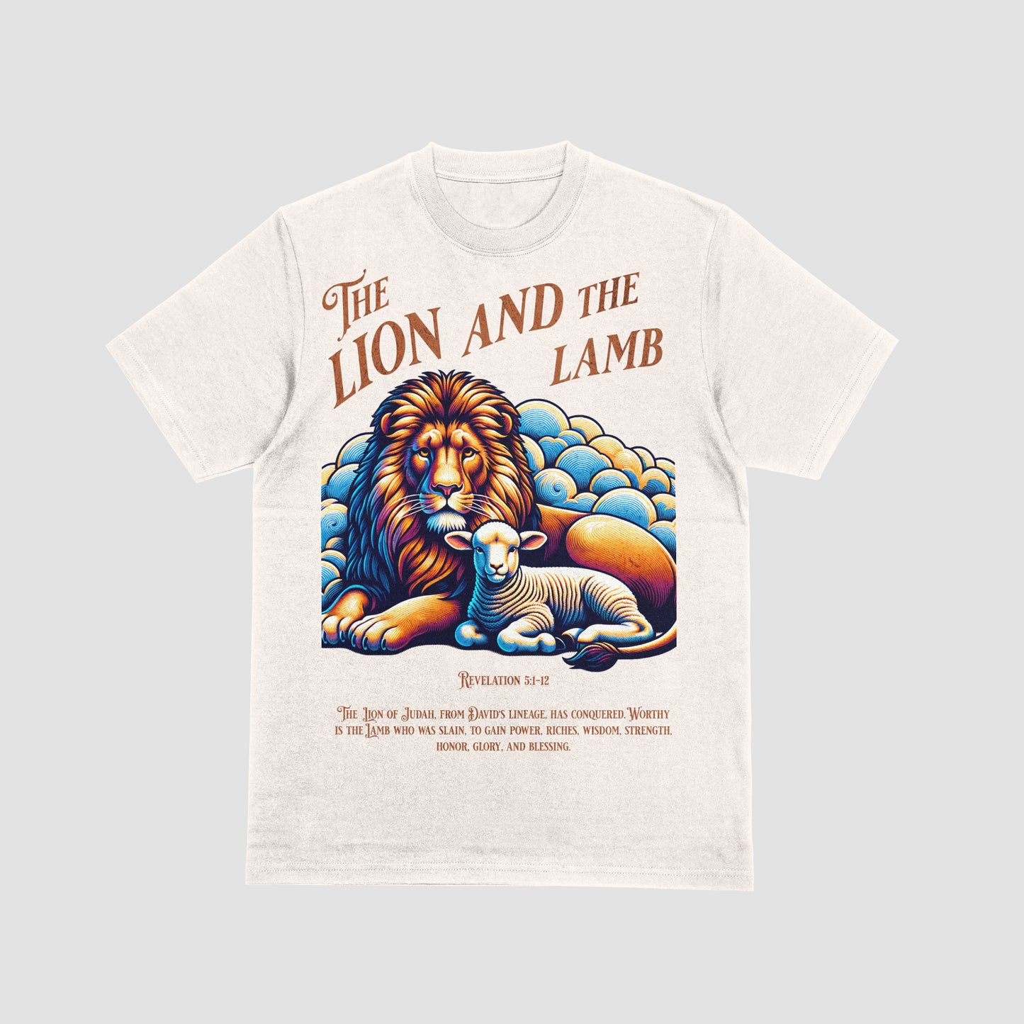 The Lion and Lamb T-Shirt - Perfect for All Occasions