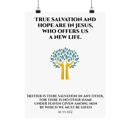 Wall Art Poster - Faith & Hope