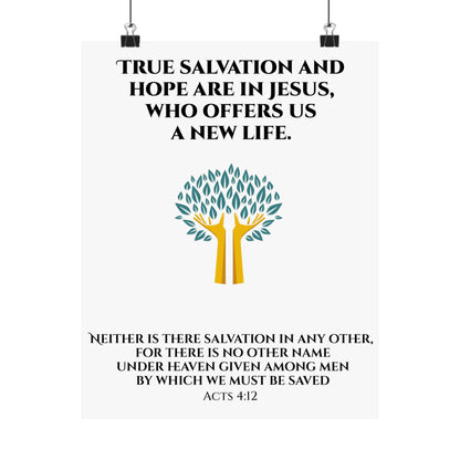 Wall Art Poster - Faith & Hope