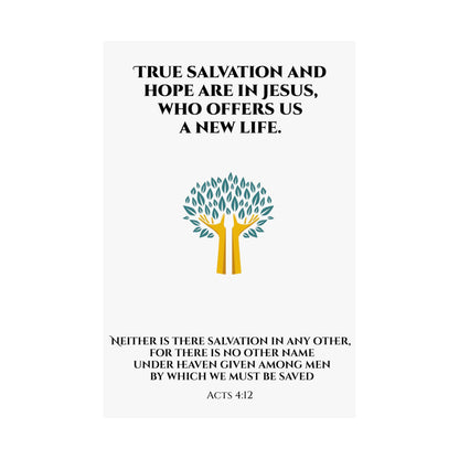 Wall Art Poster - Faith & Hope