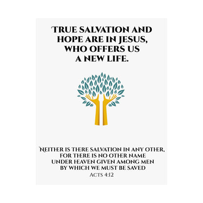 Wall Art Poster - Faith & Hope
