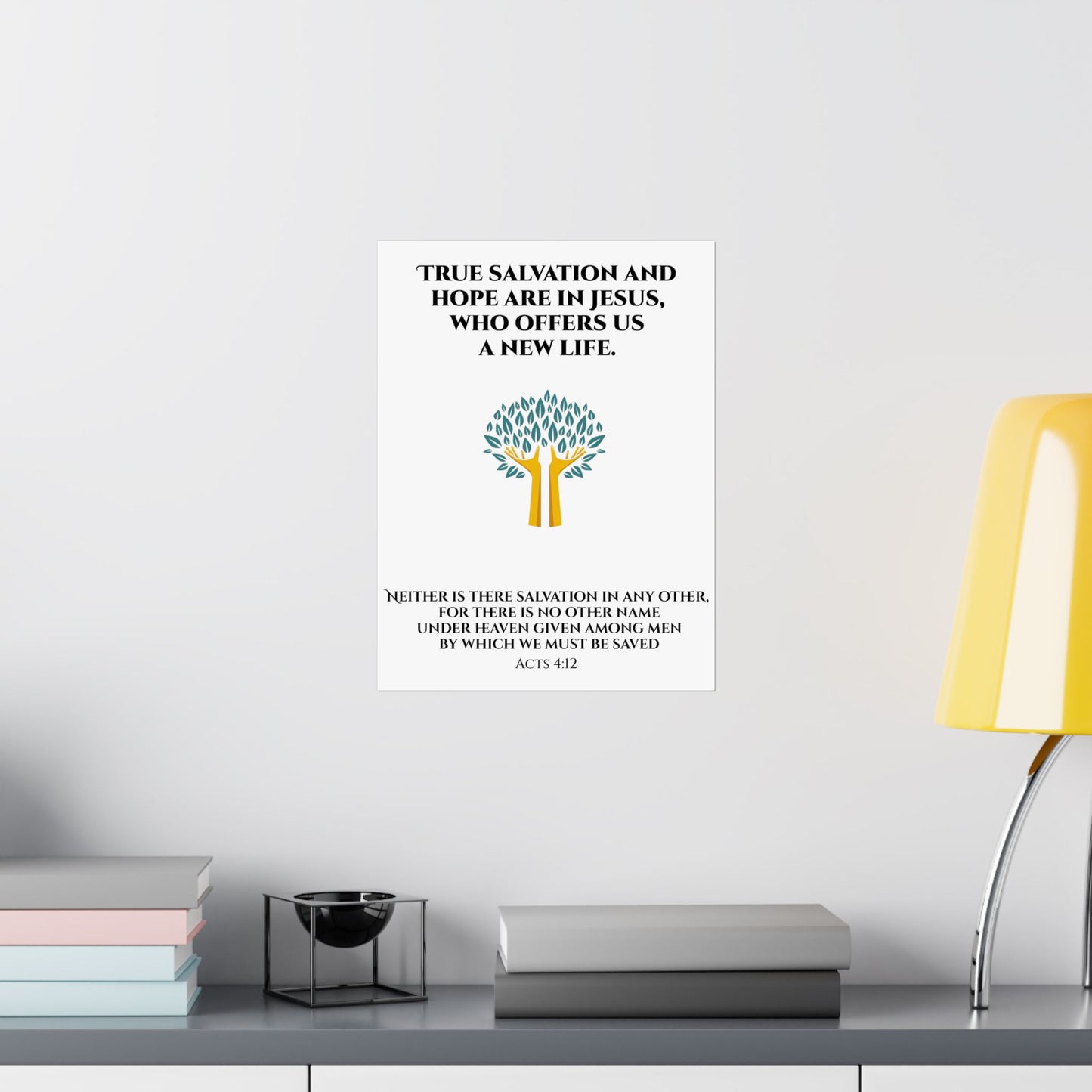 Wall Art Poster - Faith & Hope