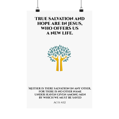 Wall Art Poster - Faith & Hope