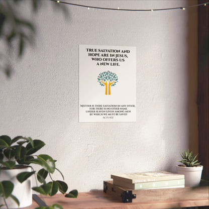 Wall Art Poster - Faith & Hope