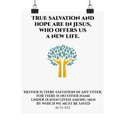 Wall Art Poster - Faith & Hope